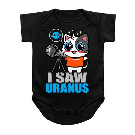 Funny Kawaii Astronomer Cat Uranus Meme tiny thumbnail