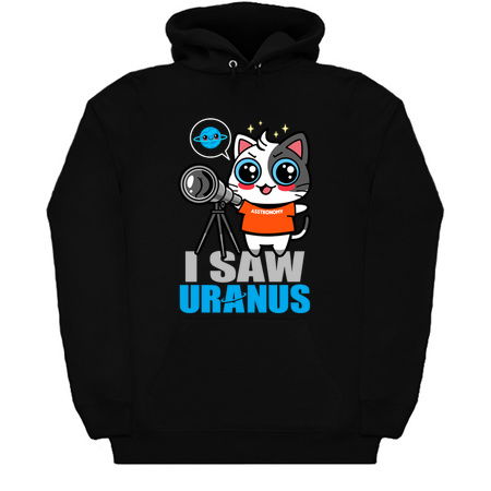 Funny Kawaii Astronomer Cat Uranus Meme tiny thumbnail