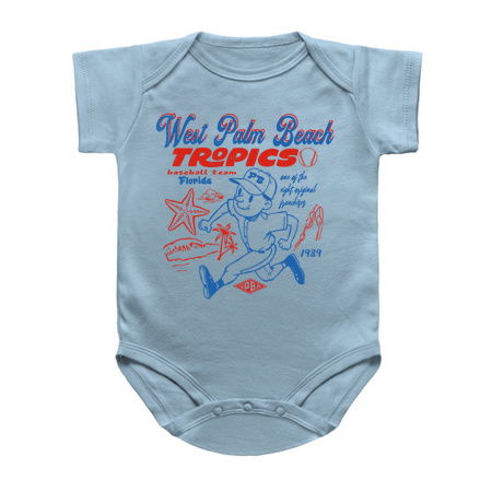 West Palm Beach Tropics Baseball Team (SPBA) 1989 tiny thumbnail
