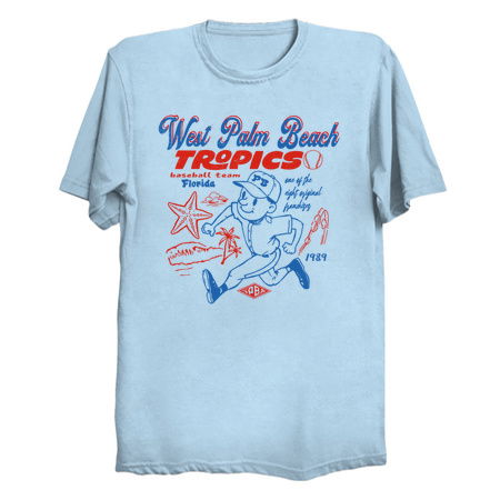 West Palm Beach Tropics Baseball Team (SPBA) 1989 tiny thumbnail