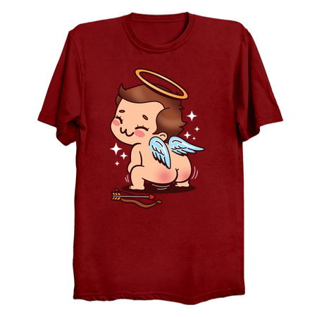 Funny Cute Kawaii Valentine Cupid Twerking tiny thumbnail