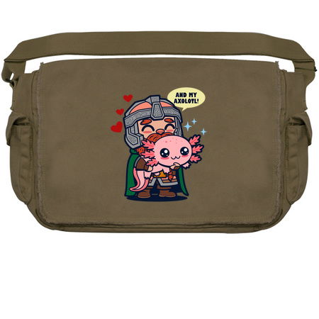 Cute Warrior Dwarf Holding Axolotl Meme tiny thumbnail