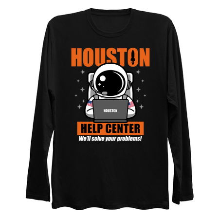 Funny Houston Astronaut Call Center Cartoon Meme tiny thumbnail