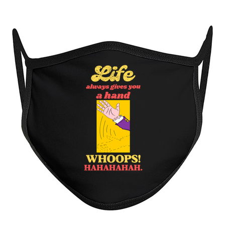 Life Gives You a Hand Sarcastic Dark Humor tiny thumbnail