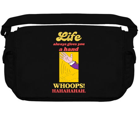 Life Gives You a Hand Sarcastic Dark Humor tiny thumbnail