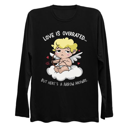 Love is overrated... but here's an arrow anyway tiny thumbnail