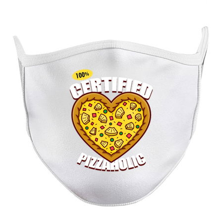 Cool Pizzaholic Pizza Lover Valentine Slogan tiny thumbnail