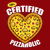 Cool Pizzaholic Pizza Lover Valentine Slogan tiny thumbnail