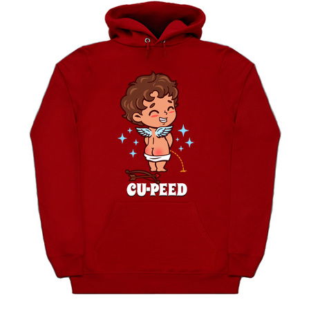 Funny Cute Peeing Valentine Cupid Cartoon tiny thumbnail