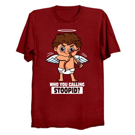 Funny Valentine Stupid Cupid Sarcastic Meme tiny thumbnail