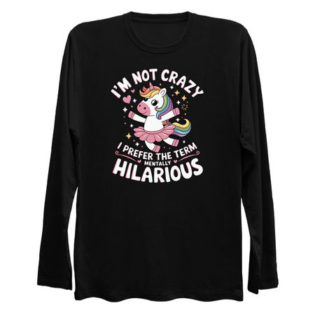 I'm not crazy, I prefer the term mentally hilarious tiny thumbnail