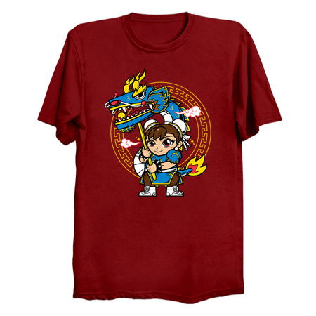 The Blue Dragon Dancer tiny thumbnail