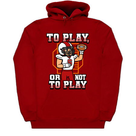 Funny Shakespeare Football Lover Superbowl NFL Cartoon tiny thumbnail