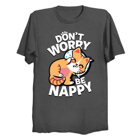 Cute Kawaii Pet Cat Don't Worry Meme Cartoon tiny thumbnail