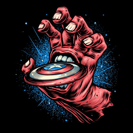 Fat Red Hand Big Red Hand - NeatoShop