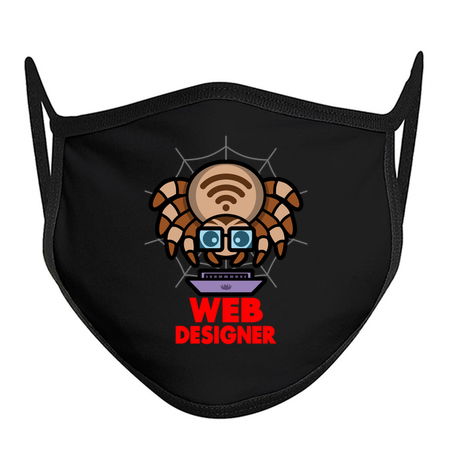 Cute Kawaii Web Designer Spider Cartoon tiny thumbnail