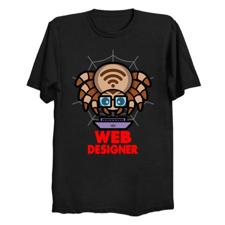 Cute Kawaii Web Designer Spider Cartoon tiny thumbnail