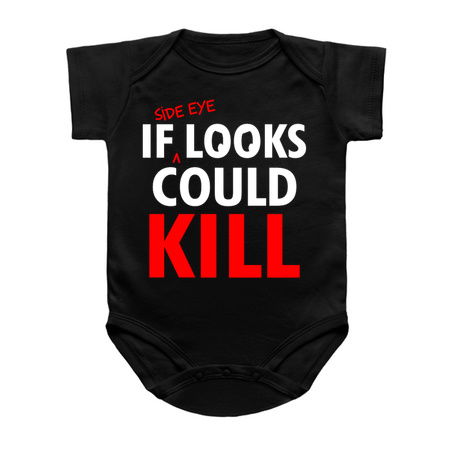 If Side Eye Looks Could Kill Funny Slogan tiny thumbnail