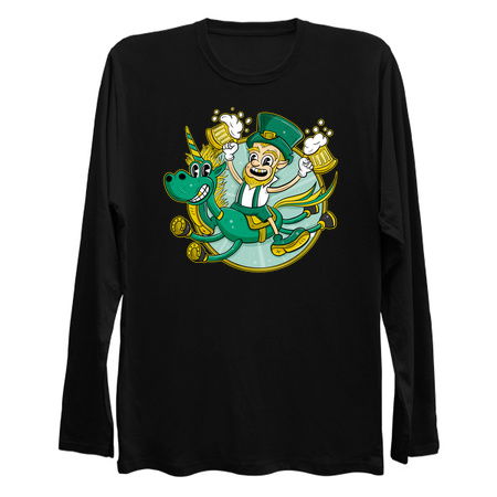 Leprechaun Riding Unicorn St. Patrick’s Day tiny thumbnail