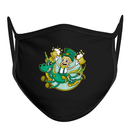 Leprechaun Riding Unicorn St. Patrick’s Day tiny thumbnail