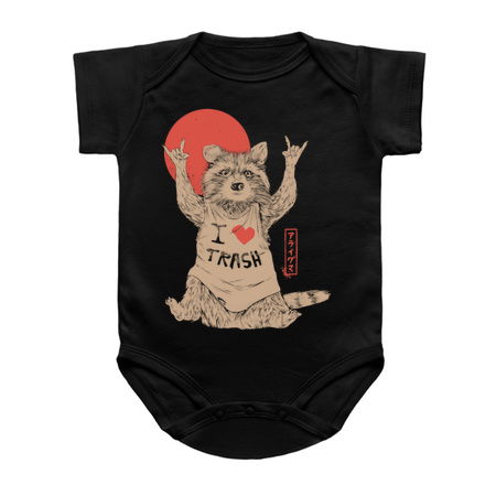 I Love Trash - Funny Rock n Roll Trash Panda tiny thumbnail