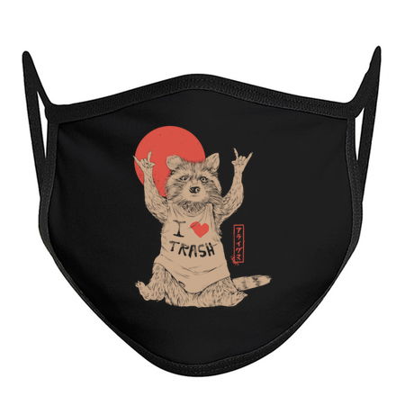 I Love Trash - Funny Rock n Roll Trash Panda tiny thumbnail