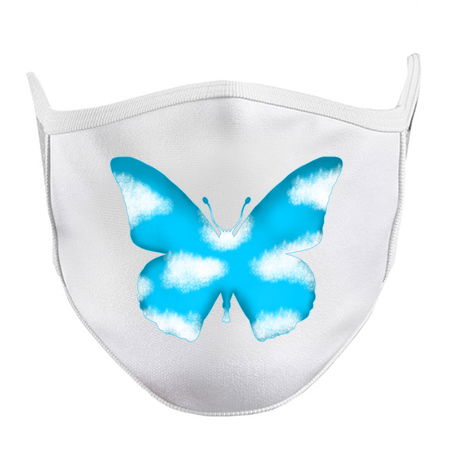 Sky Cloud Blue Butterfly Silhouette tiny thumbnail