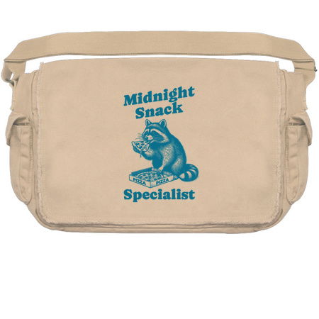 Midnight Snack Specialist Raccoon Pizza Art tiny thumbnail