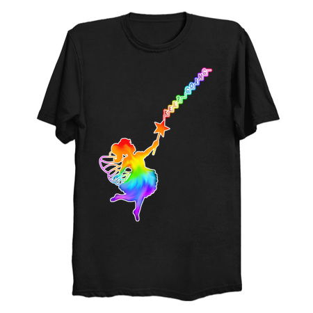 Keep Going Motivational Rainbow Fairy Girl tiny thumbnail