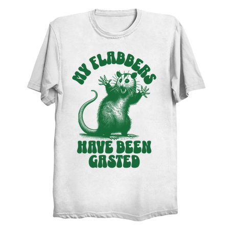 My Flabbers Have Been Gasted Funny Possum tiny thumbnail