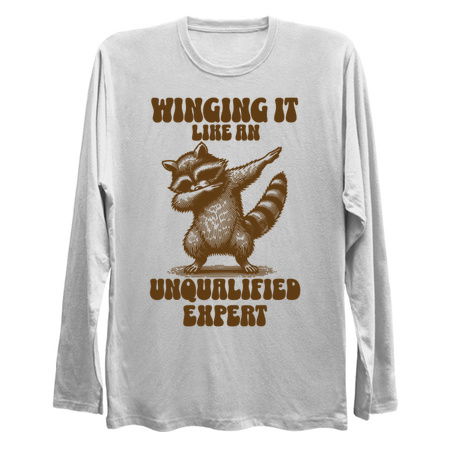 Winging It Like an Unqualified Expert Funny Design tiny thumbnail