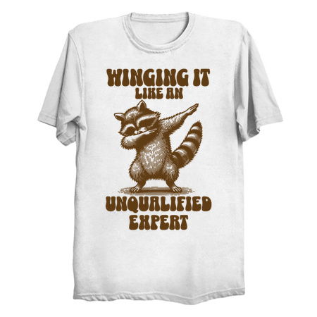 Winging It Like an Unqualified Expert Funny Design tiny thumbnail