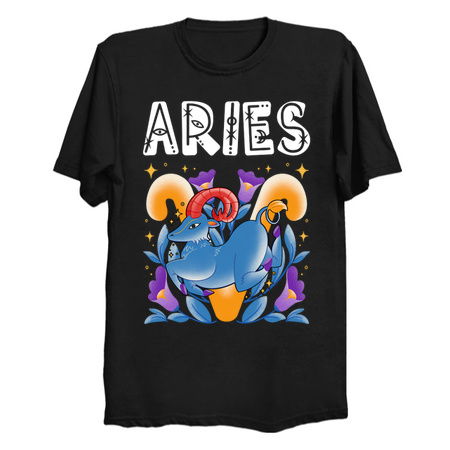 Aries Zodiac Art - Bold Ram Design tiny thumbnail