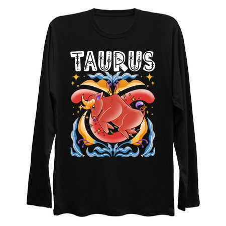 Taurus Zodiac Art - Majestic Bull Design tiny thumbnail
