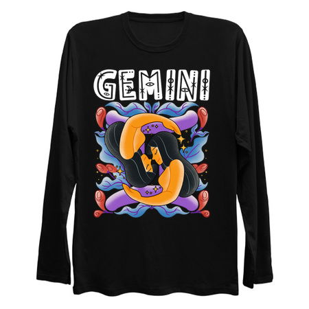 Gemini Zodiac Art - Dual Personality Design tiny thumbnail