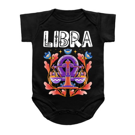 Libra Zodiac Art - Elegant Scales Design tiny thumbnail