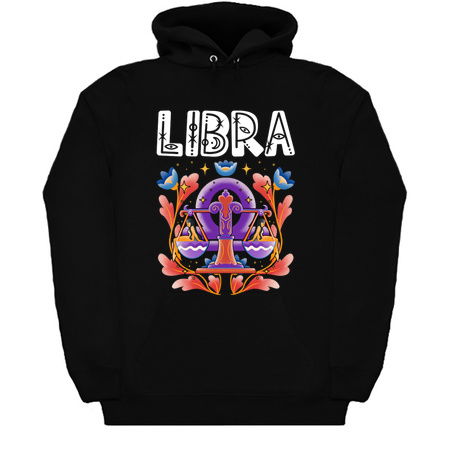 Libra Zodiac Art - Elegant Scales Design tiny thumbnail