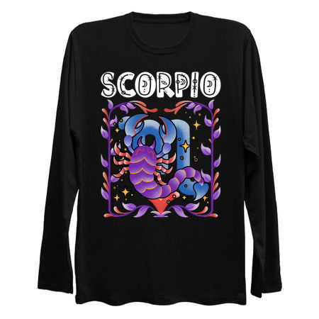 Scorpio Zodiac Art - Mystical Scorpion Design tiny thumbnail