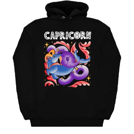 Capricorn Zodiac Art - Mystical Sea Goat Design tiny thumbnail