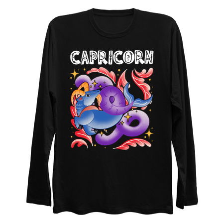 Capricorn Zodiac Art - Mystical Sea Goat Design tiny thumbnail