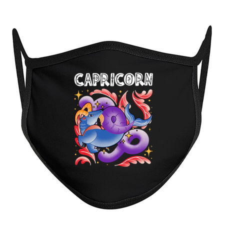 Capricorn Zodiac Art - Mystical Sea Goat Design tiny thumbnail