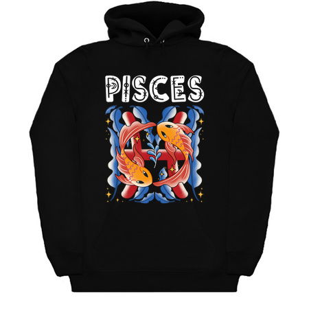 Pisces Zodiac Art - Mystical Fish Design tiny thumbnail