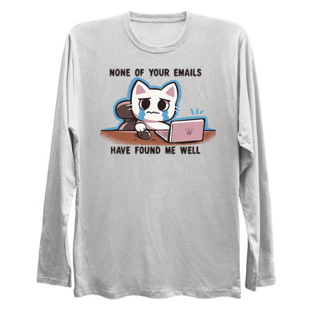 None of your emails have found me well tiny thumbnail