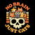 No Brain Just Cats - Happy Kittens Skull tiny thumbnail