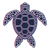 Red And Blue Anaglyph 3D Glitch Effect Sea Turtle tiny thumbnail