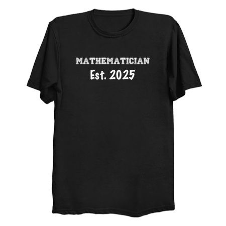 Mathematician Graduation Gift - Mathematician Established 2025 tiny thumbnail