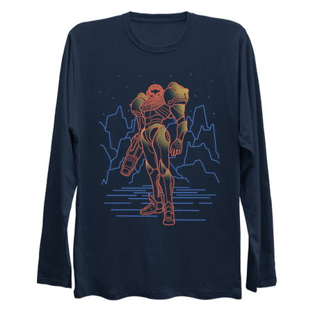 Neon Line-Art Galactic Huntress tiny thumbnail