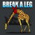 Break A Leg Funny Giraffe Safari Idiom tiny thumbnail