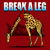 Break A Leg Funny Giraffe Safari Idiom tiny thumbnail