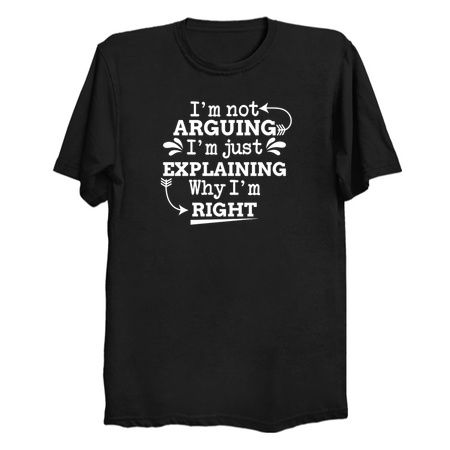 I'm not ARGUING. I'm just EXPLAINING. Why I'm RIGHT tiny thumbnail